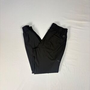 Healing Hands Purple Label Aspen Scrub Pants Black Jogger Extra Small‎ XS